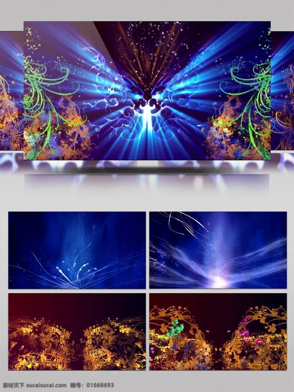 唯美 蝶恋花 生长 花光 效 梦 背景 视频 led背景 led视频 表演 大屏幕 蝴蝶 蝴蝶飞舞 粒子 青花瓷 晚会 舞台 演出 中国风