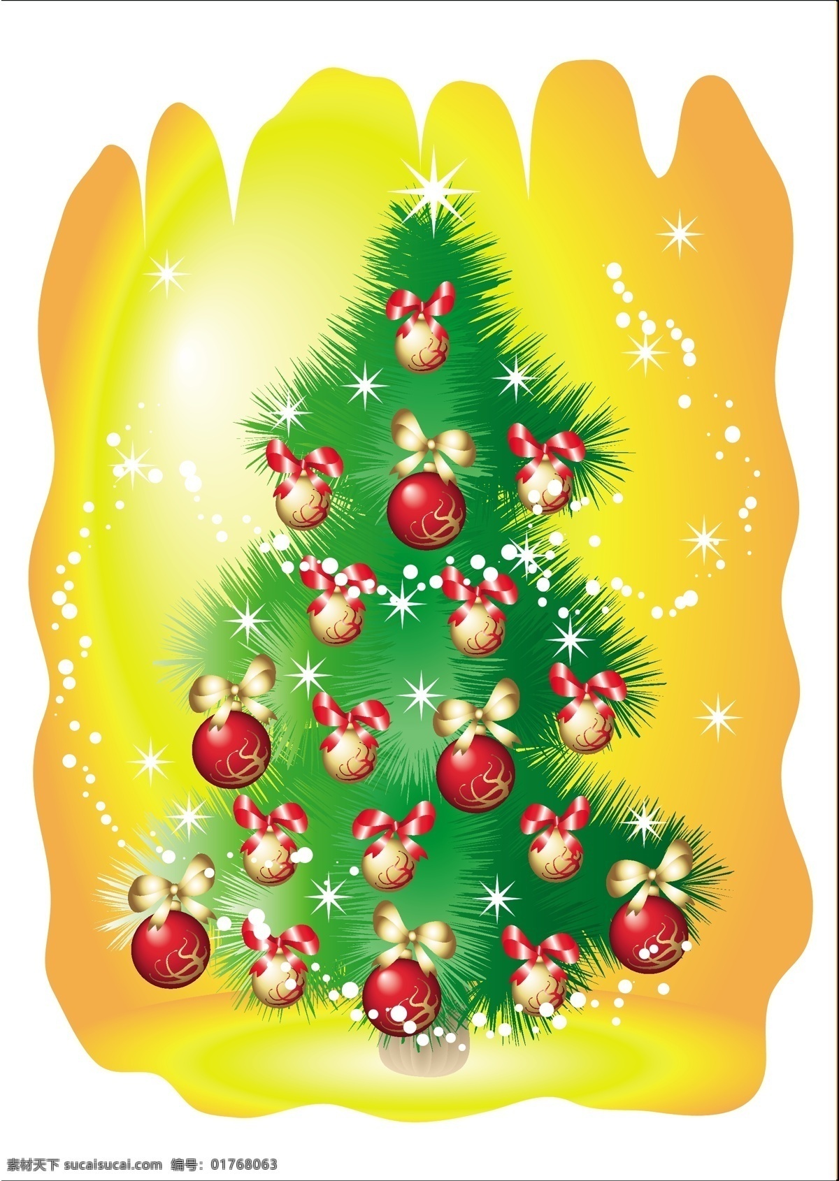 可爱 圣诞树 缤纷圣诞 圣诞 挂 球 动感 线 可爱圣诞树 圣诞色彩 雪花圆球 蝴蝶结 圣诞火树银花 节日素材 其他节日
