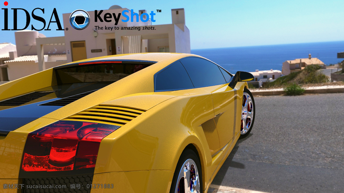 keyshot 挑战 进入 兰博 阳光 下 idsa 3d模型素材 其他3d模型