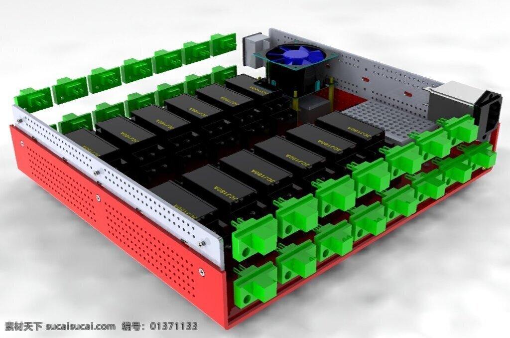 信号 传输 盒 换乘 3d模型素材 其他3d模型