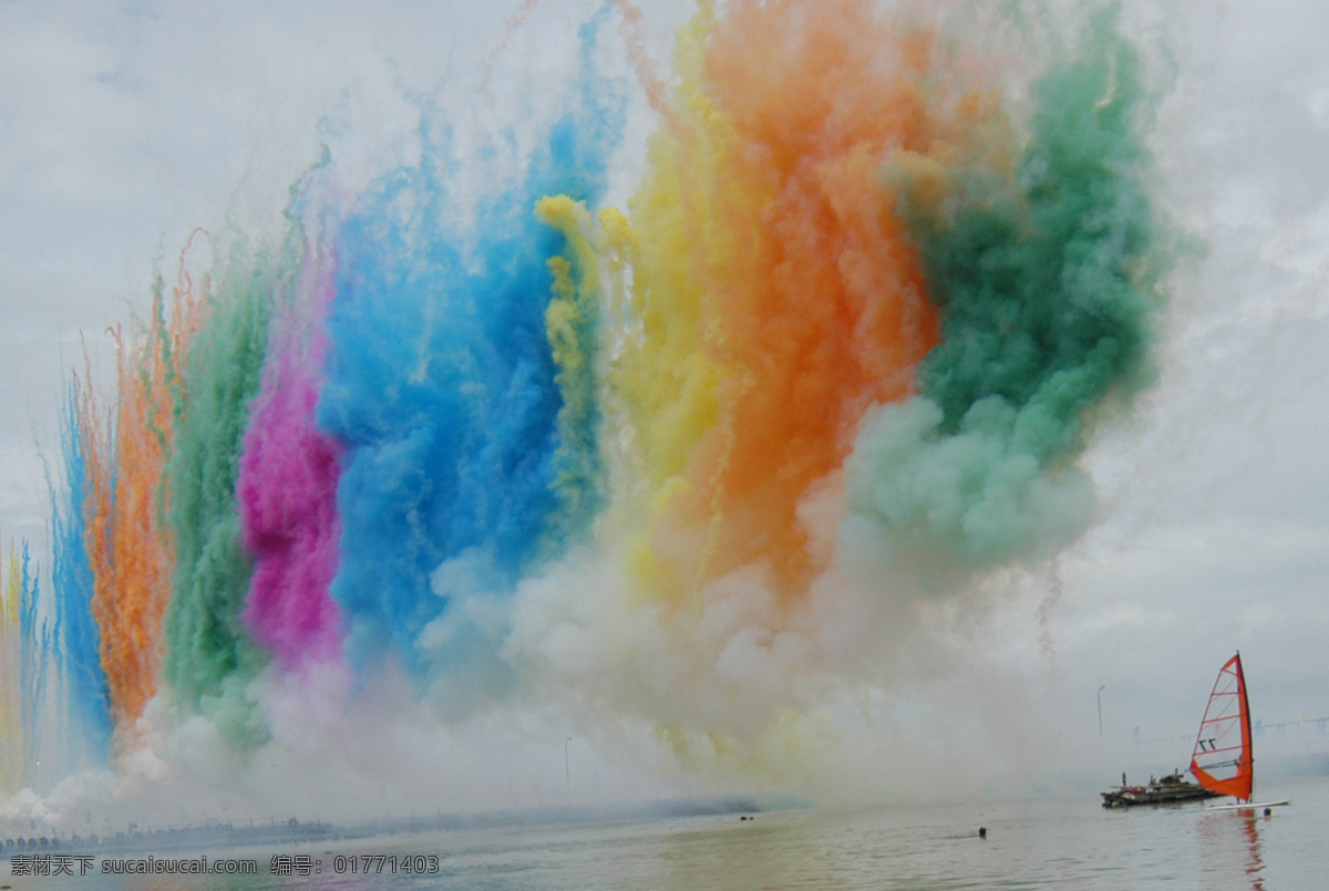 白天 烟花 帆船 海景 节日 节日庆祝 旅游摄影 摄影图库 文化艺术 白天烟花 自然风景 风景 生活 旅游餐饮