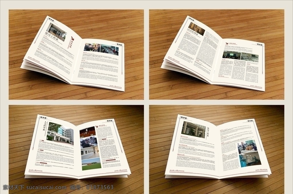 画册 内页 板式 中国 风 模板 书籍 企业 宣传册 企业宣传模板 学校教育 画册设计 矢量
