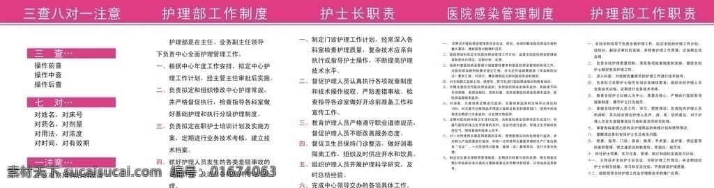 护理部 制度 职责 医疗 医疗宣传 平面广告 医院宣传 展板 医疗制度 医院制度 科室制度 院制度 门诊制度 医疗职责 医疗管理制度 医疗工作制度 三查八对 一注意 护理部制度 护士长职责 医院 感染 管理制度 工作职责 感染管理 矢量图库 cdr文件 cdr未曲 矢量 广告 z 篇
