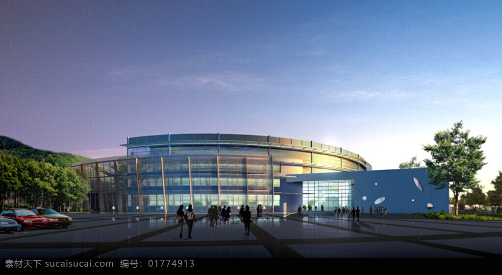 北京 海淀 体育馆 模型 3d模型 3d素材 max 室外 装饰素材 室外设计