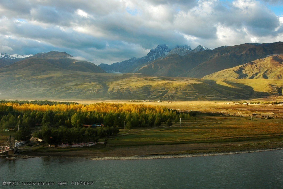 西藏风光 西藏 甘孜 风景 山水风景 自然景观 西藏摄影图库 自然风景