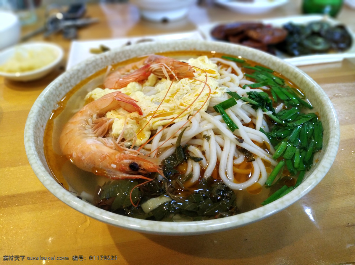 潍县大虾面 大虾面 美味面条 面条 美味快餐 汤面 餐饮美食 传统美食 潍坊特色