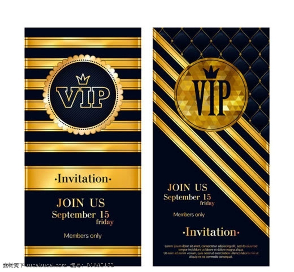 vip邀请函 金色 丝带 花纹 网状 纹理 vip 蓝色 高贵 商务皇冠 渐变 反光 创意 矢量图形 宣传 贵宾 金属 镶钻标签 贵宾卡 金色丝带 贺卡 名片