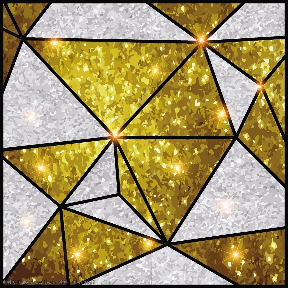 几何 金色 背景 图案 矢量 金色背景 三角形 矢量素材 网格