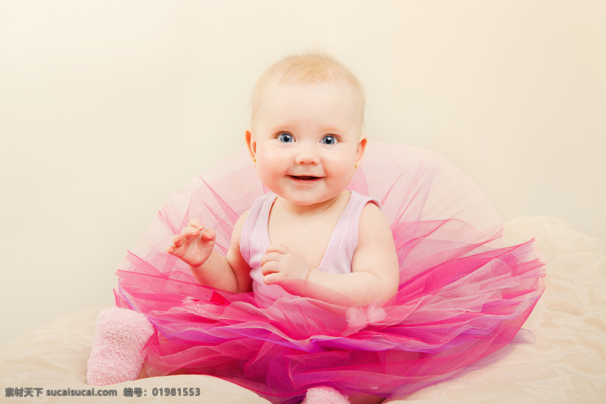 穿 粉色 裙子 婴儿 穿粉色裙子 儿童 宝宝 外国人 儿童图片 人物图片