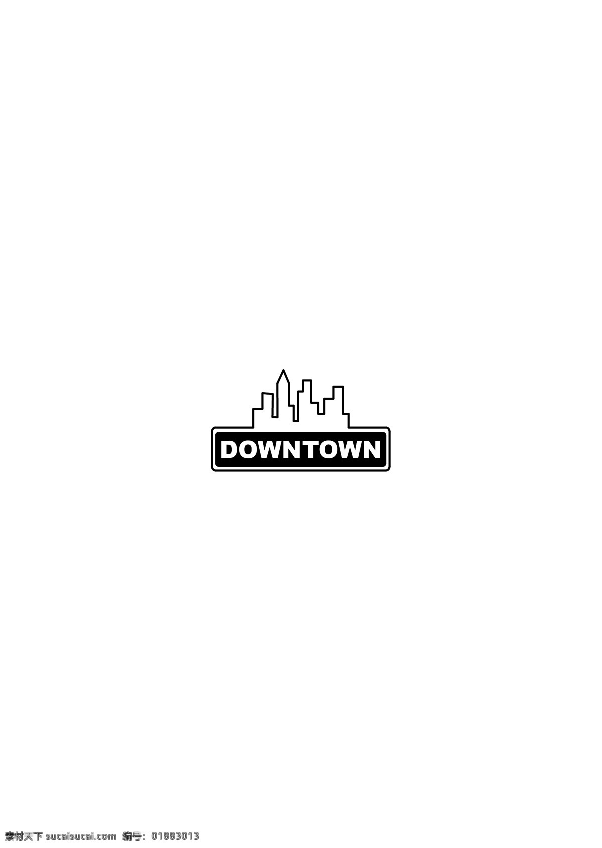 downtownsnackbar logo 设计欣赏 酒店业 标志设计 欣赏 矢量下载 网页矢量 商业矢量 logo大全 红色