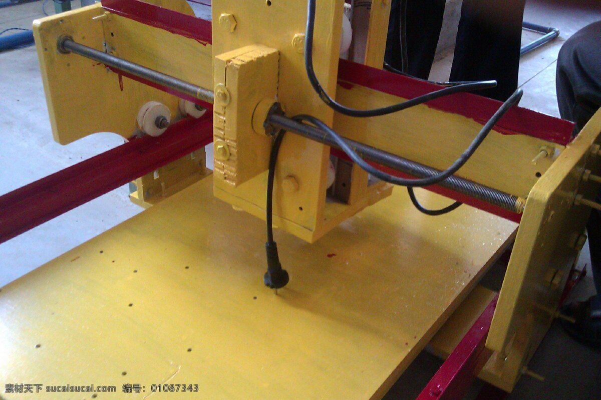 轴 数控 路由器 solidworks 白色
