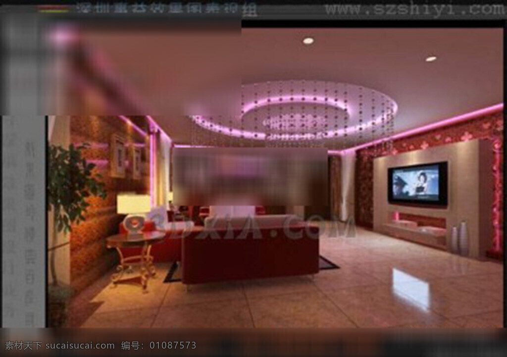 现代 风格 客厅 3d 模型 现代风格客厅 3d模型下载 3dmax 欧式风格模型 现代风格模型 黑色