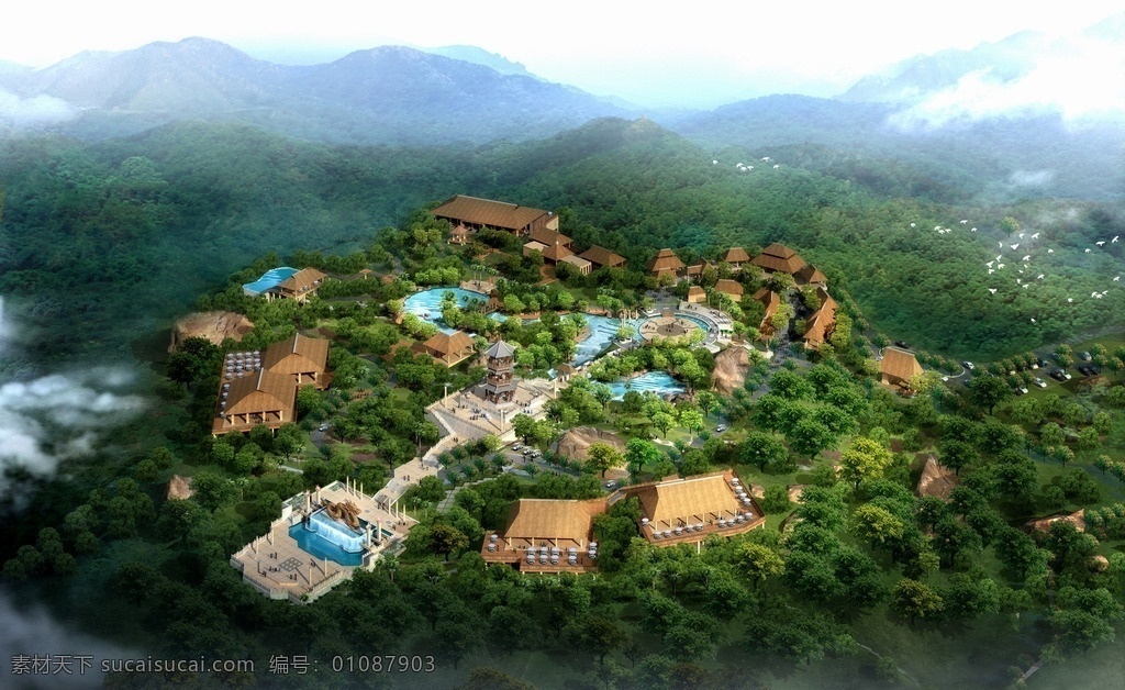 亚龙湾 热带 森林公园 热带森林公园 三亚 旅游 树屋 海南 风景 国内旅游 旅游摄影