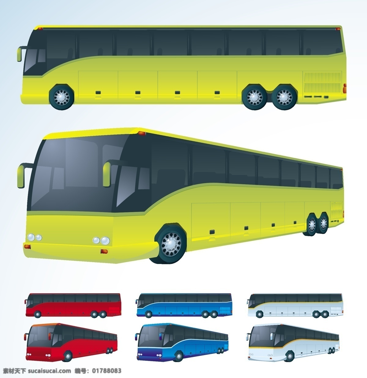 旅游 巴士 向量 旅游巴士向量 矢量图 商务金融
