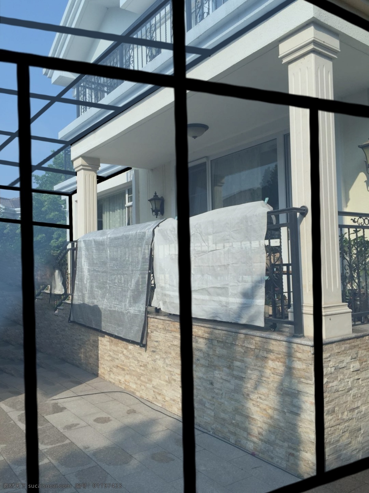 阳光房 玻璃房 封装阳台 花房 阳台 3d设计 室外模型