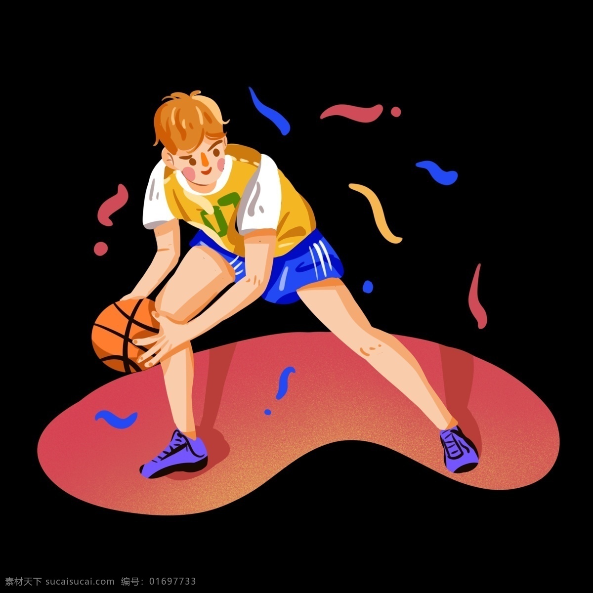 认真 篮球 男孩 插画 免 抠 打篮球的男孩 运动的男孩 运动会 篮球比赛 阳光男孩 韩系插画 清新插画 bannner