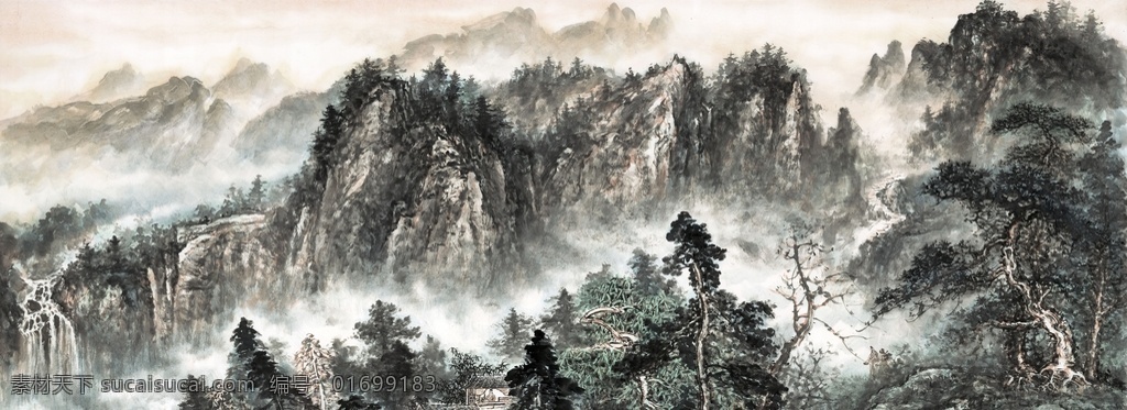 水墨山水 水墨 山水 意境山水 水墨山 禅意山水 山水画 山水背景 中国风 新中式 中式山水 意境水墨 新中式山水 水墨画 山水背景墙 云雾山水 群山 飞鸟 远山 山峦 新中式背景墙 山水情 禅意 中国风山水 意境