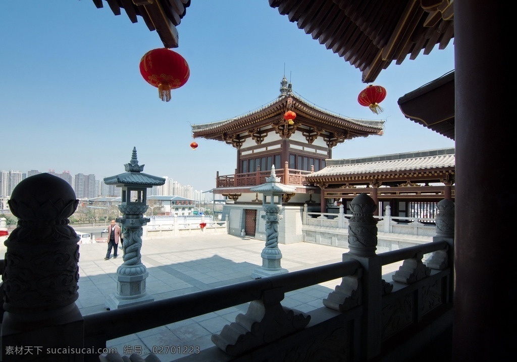 西安青龙寺 自然风景 风景名胜 风景壁纸 浙江风景 国内旅游 旅游摄影 石佛寺 灵感寺 文物保护单位 古建筑 陕西风景