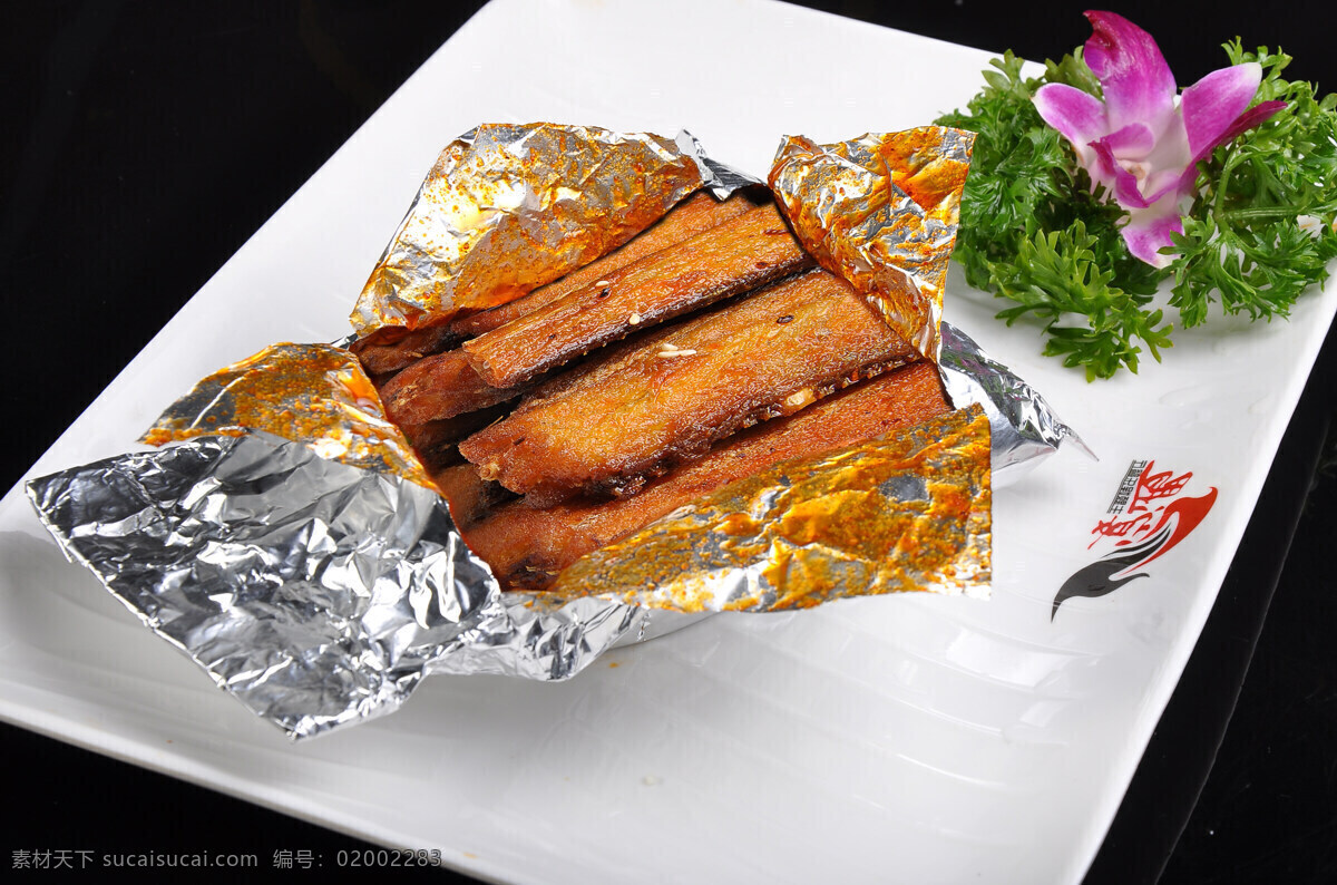 锡纸带鱼 锡纸 带鱼 特色 美味 风味 极品 自制 秘制 菜品图 餐饮美食 传统美食
