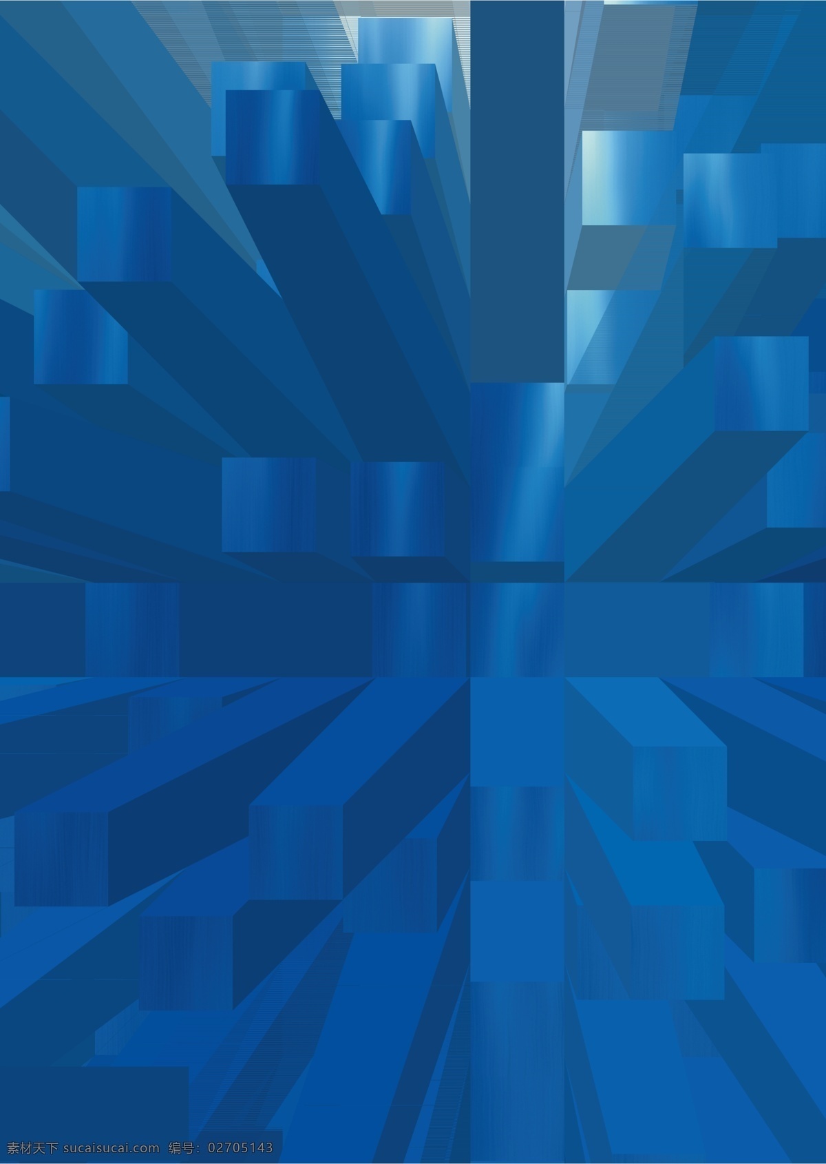 蓝色 背景 长方体 创新 科技 立体 未来 像素 柱子 psd源文件