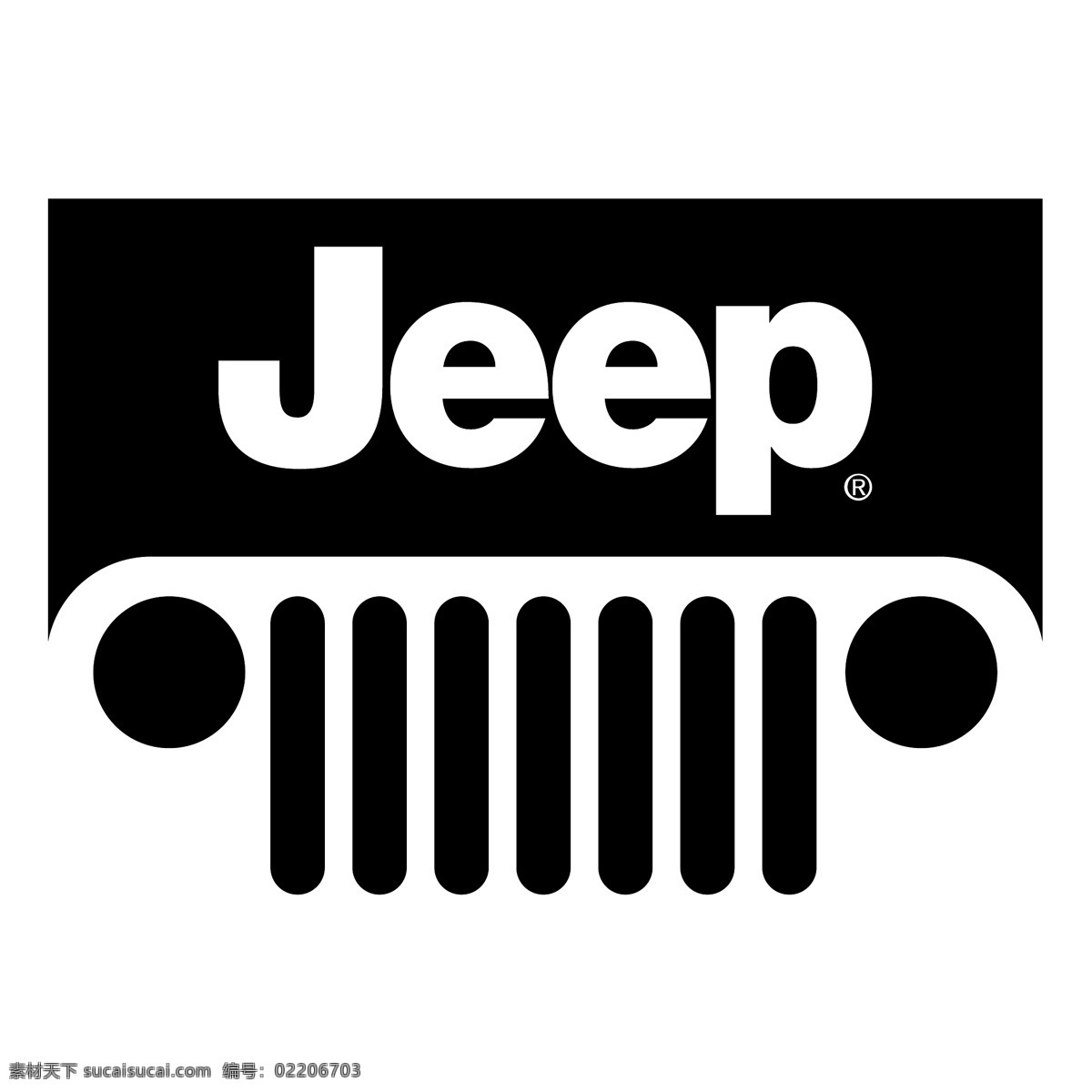 吉普车 吉普 jeep 标识 标识为免费 psd源文件 logo设计