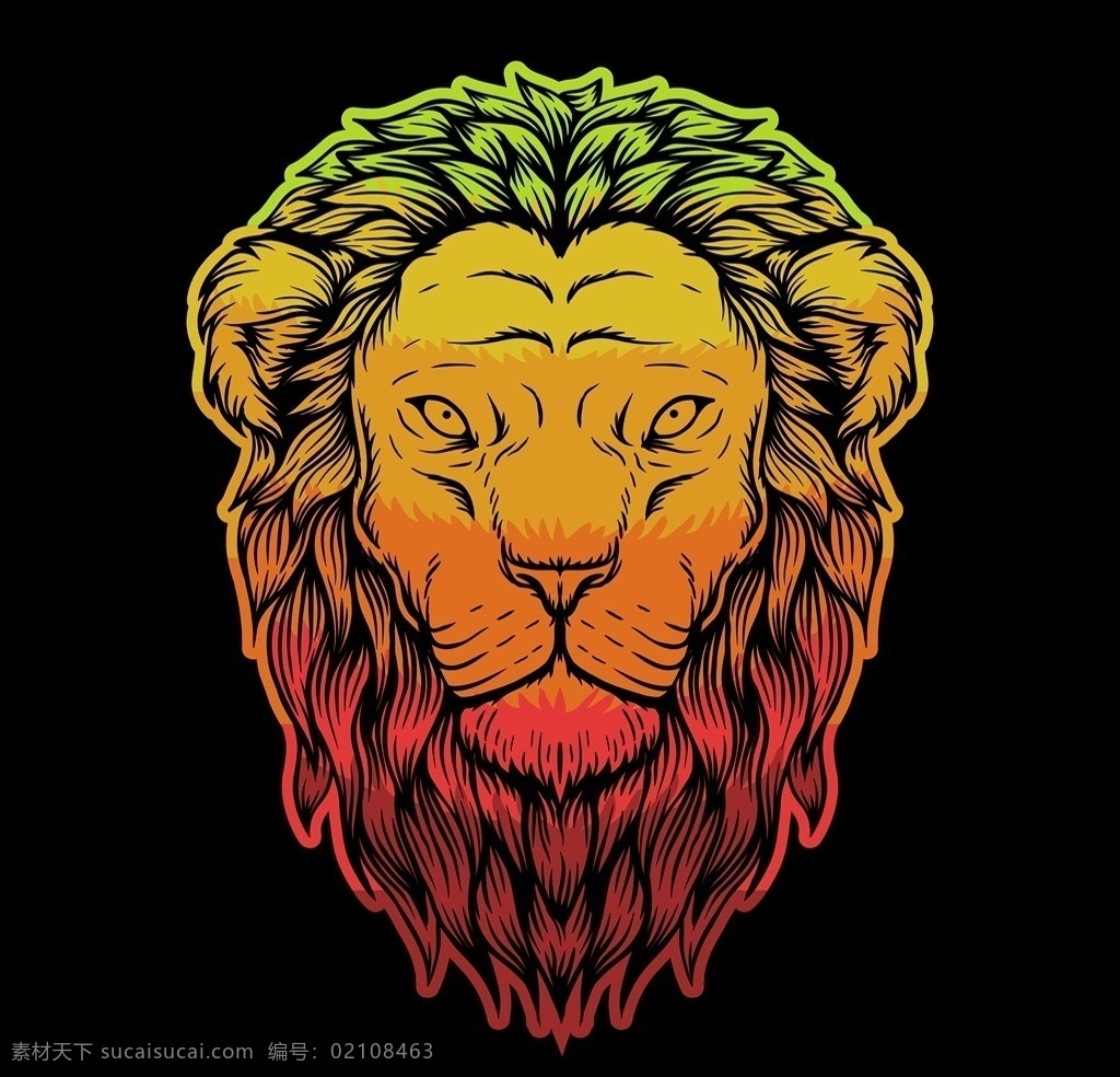 狮子图案 狮子 狮子头 狮子王 狮子头图案 矢量狮子头 狮子矢量图案 狮子线稿图 狮子头线稿图 狮子logo 生物世界 野生动物 动漫动画