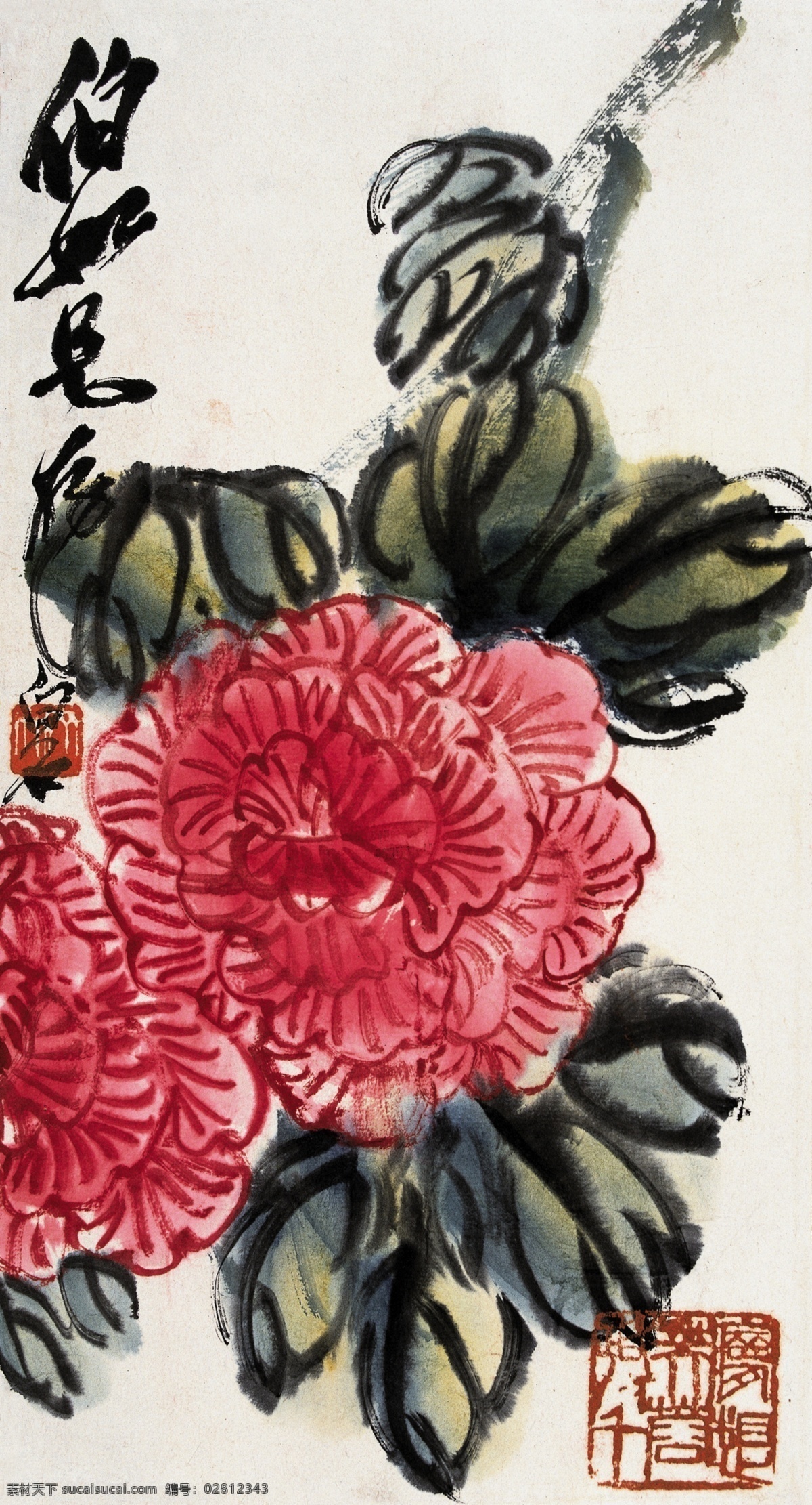 工笔画 国画 国画牡丹 葫芦 花鸟 绘画书法 牡丹 齐白石 齐白石国画 齐璜 水墨画 白石老人 树木 山水 写意 书画 文化艺术 印章 设计图库 装饰素材 雕刻 图案