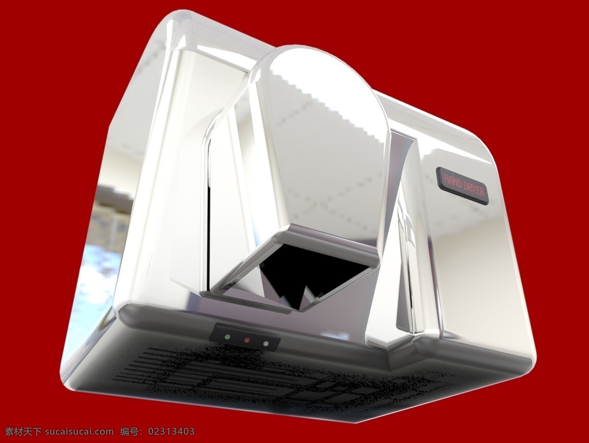 干手器 家具 建筑 室内设计 杂项 3d模型素材 建筑模型