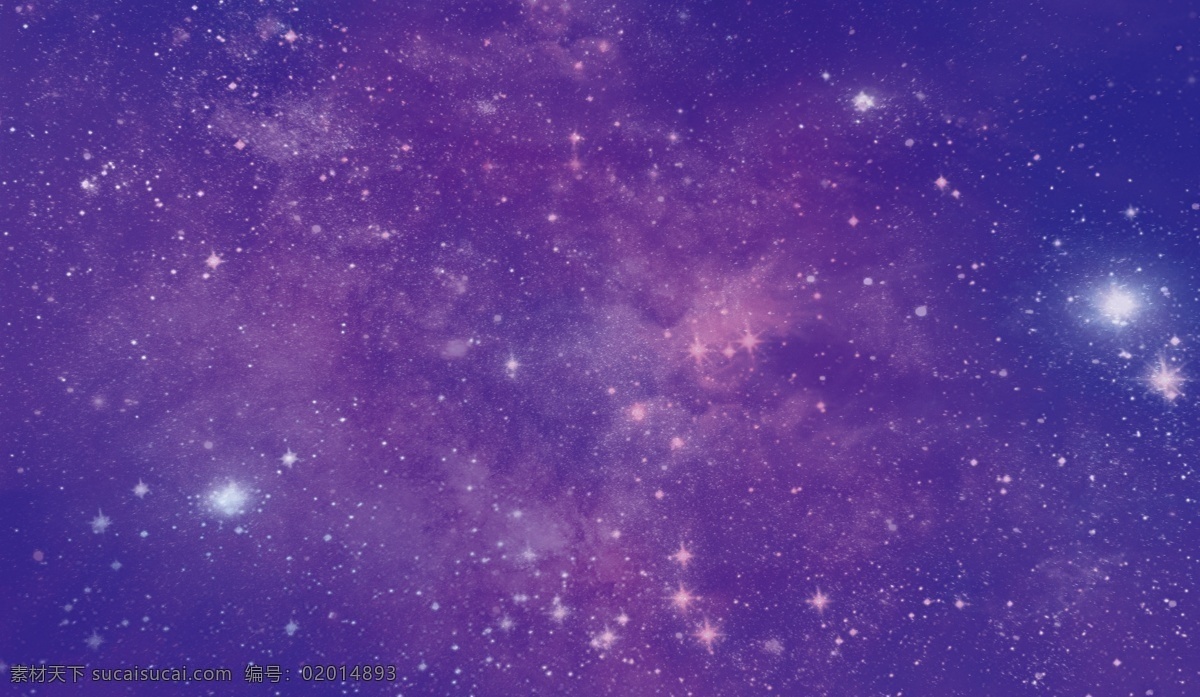 紫色星空 星空 星星 星空底纹 宇宙 星系 其他杂