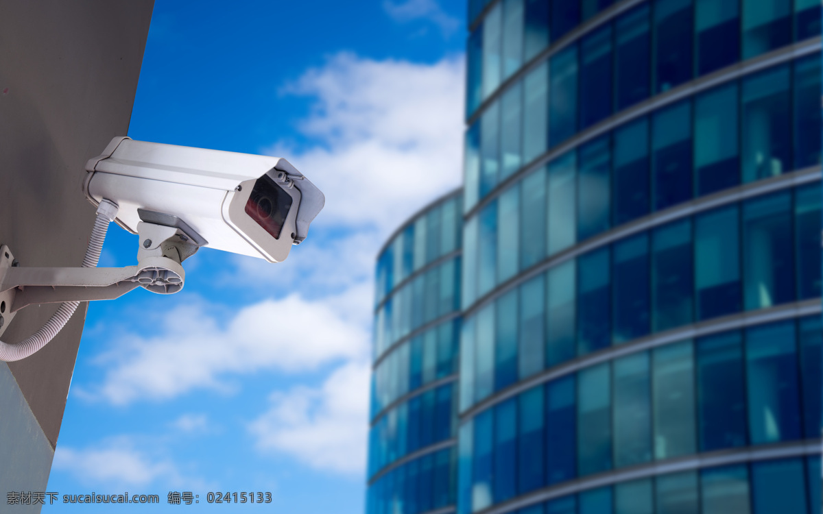 城市监控器 监控 城市风景 高楼大厦 监控器 电子眼 监控摄像头 摄像设备 其他类别 生活百科 蓝色