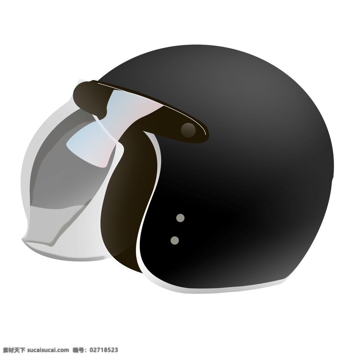 黑色 头盔 装饰 插画 黑色的头盔 漂亮的头盔 立体头盔 卡通头盔 头盔装饰 头盔插画 精美头盔