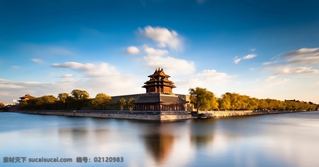北京故宫角楼 北京故宫 角楼 故宫角楼 高清壁纸 4k 高清 壁纸 背景 桌面 电脑壁纸 拍摄 风景 美景 景色 蓝天 水田相应 分层
