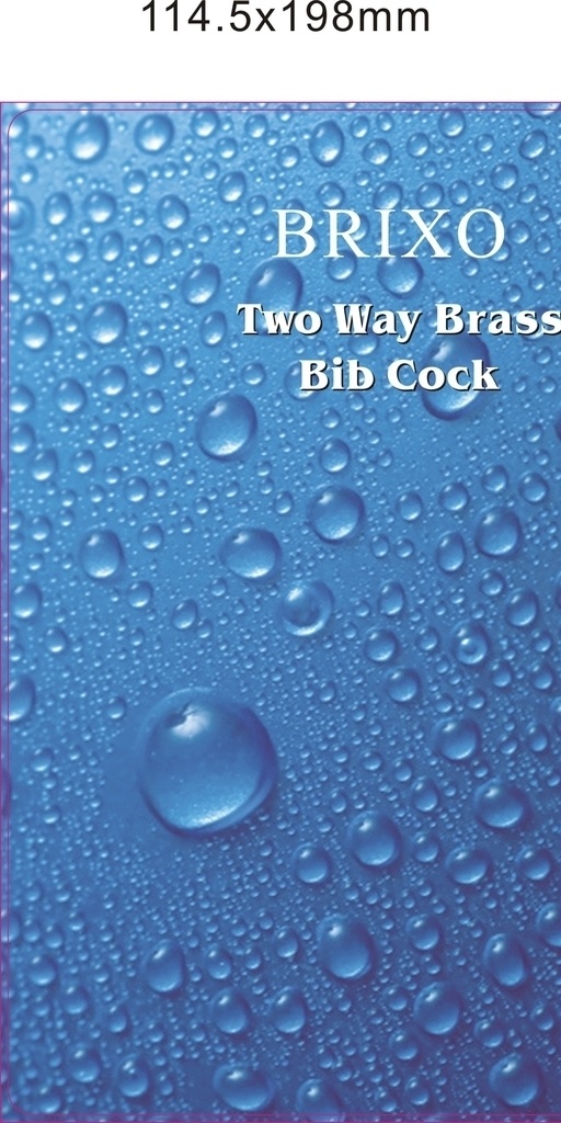 brixo 水珠 水滴 水泡 冰块 蓝色 渐变 水纹 波纹 包装设计
