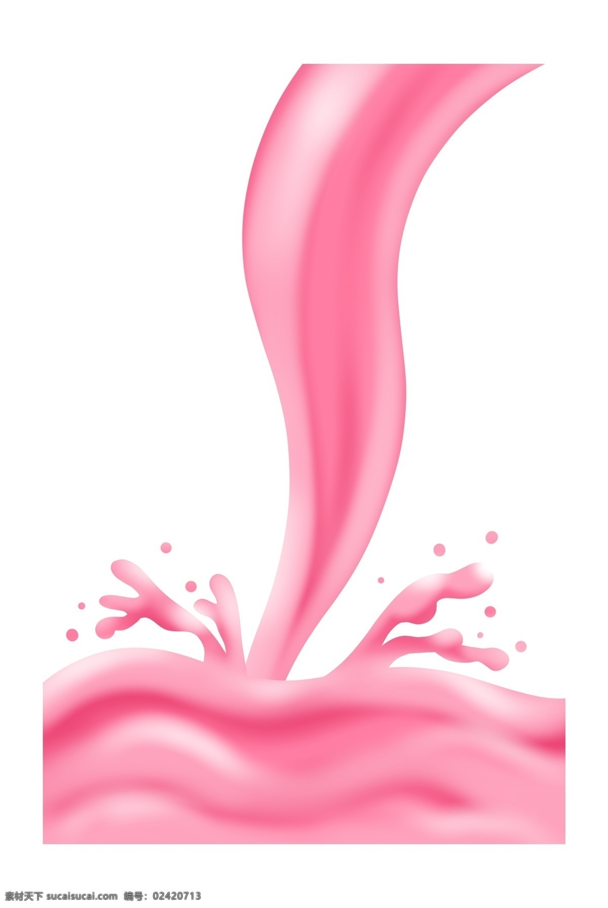 倒下 飞溅 液体 倒下的液体 果汁 飞溅的液体 可口的 浓浓的 粉色的果汁 饮品 粉色液体 创意