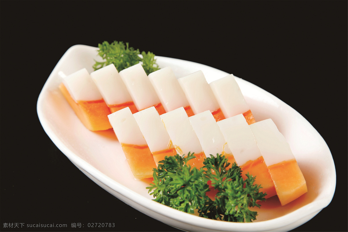 奶香木瓜 美食 传统美食 餐饮美食 高清菜谱用图