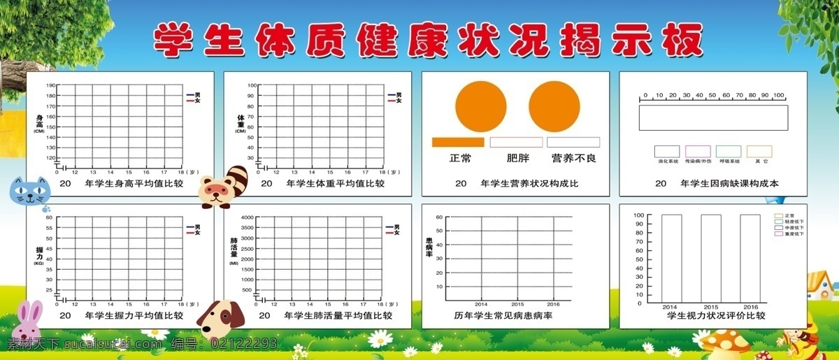 学校 卫生室 学生 体质 健康 统计表 监测 分层