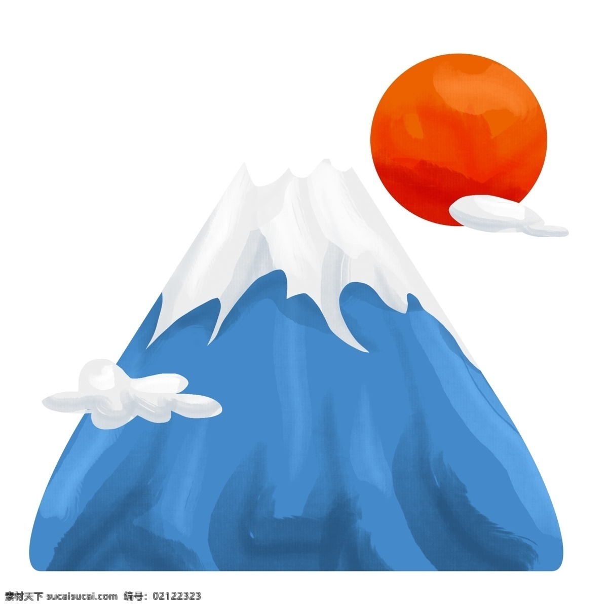 日本 富士山 插画 日本的富士山 卡通插画 日本插画 日本用品 日本特产 日本专供 日本旅游区
