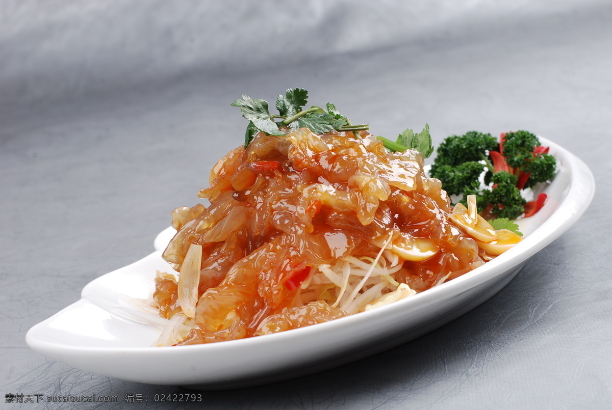 菜心海蜇头 凉菜 精美凉菜 拍摄图片 高清图片 美食 美食图片 传统美食 餐饮美食