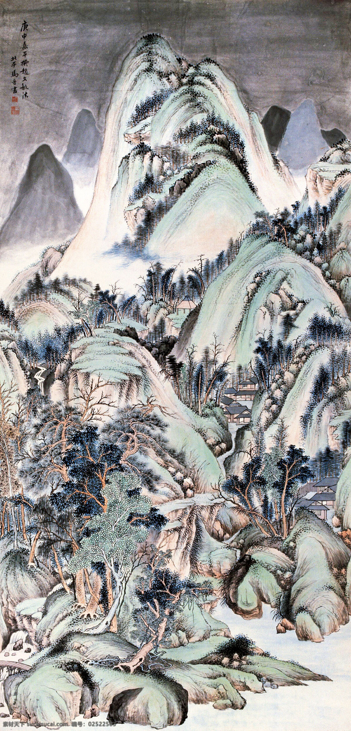 中国风 中国水墨画 水墨画 古画 古代山水画 中国元素 画国画 文化艺术 绘画书法 学国画 国画 中国画 山水风景 巨幅山水画 高清山水画 国画山水画 山水画工笔 山水画素材 美术绘画