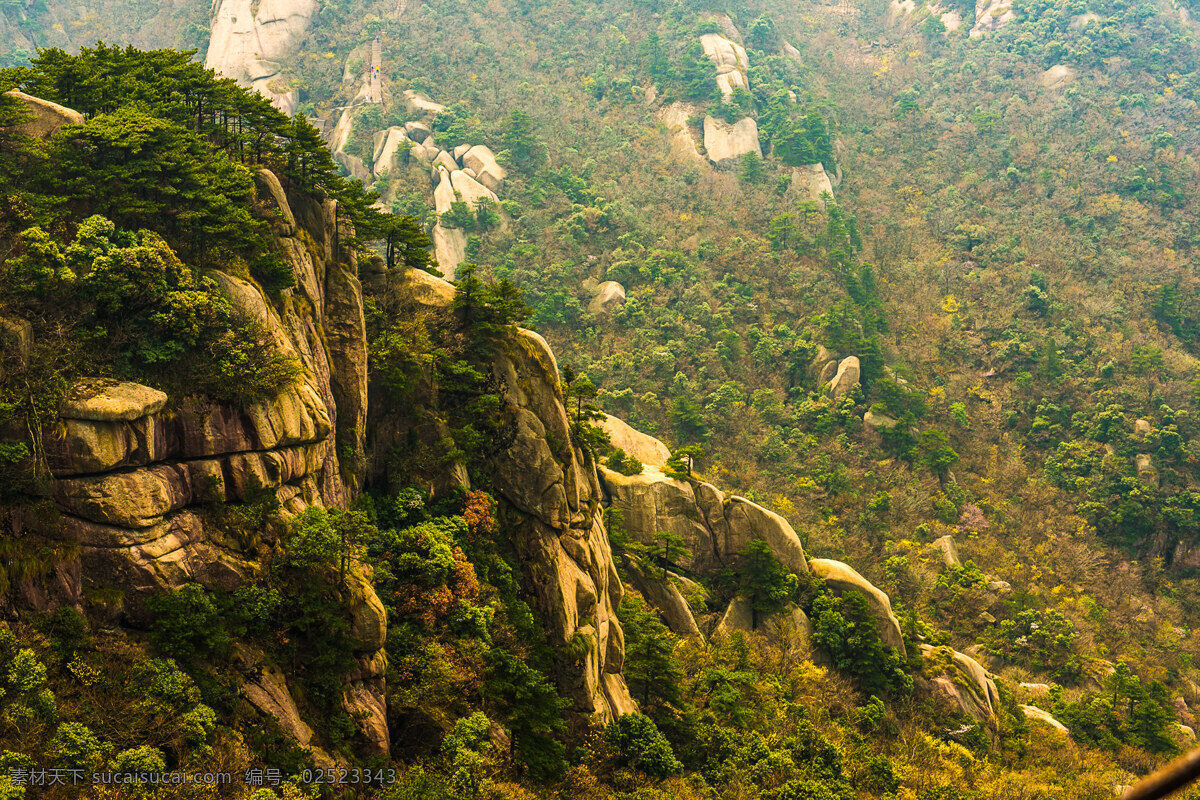 安徽 九华山 风景