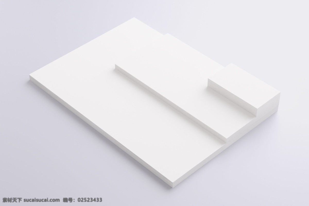 高端 纸品 贴图 模版 效果图 提案 样机 白色