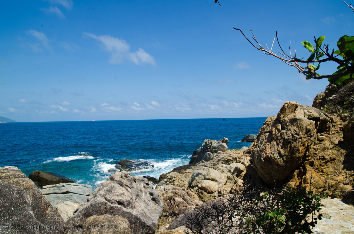 大海免费下载 白云 大海 国内旅游 海边 海景 礁石 蓝天 旅游摄影 三亚 云彩 西岛 风景 生活 旅游餐饮
