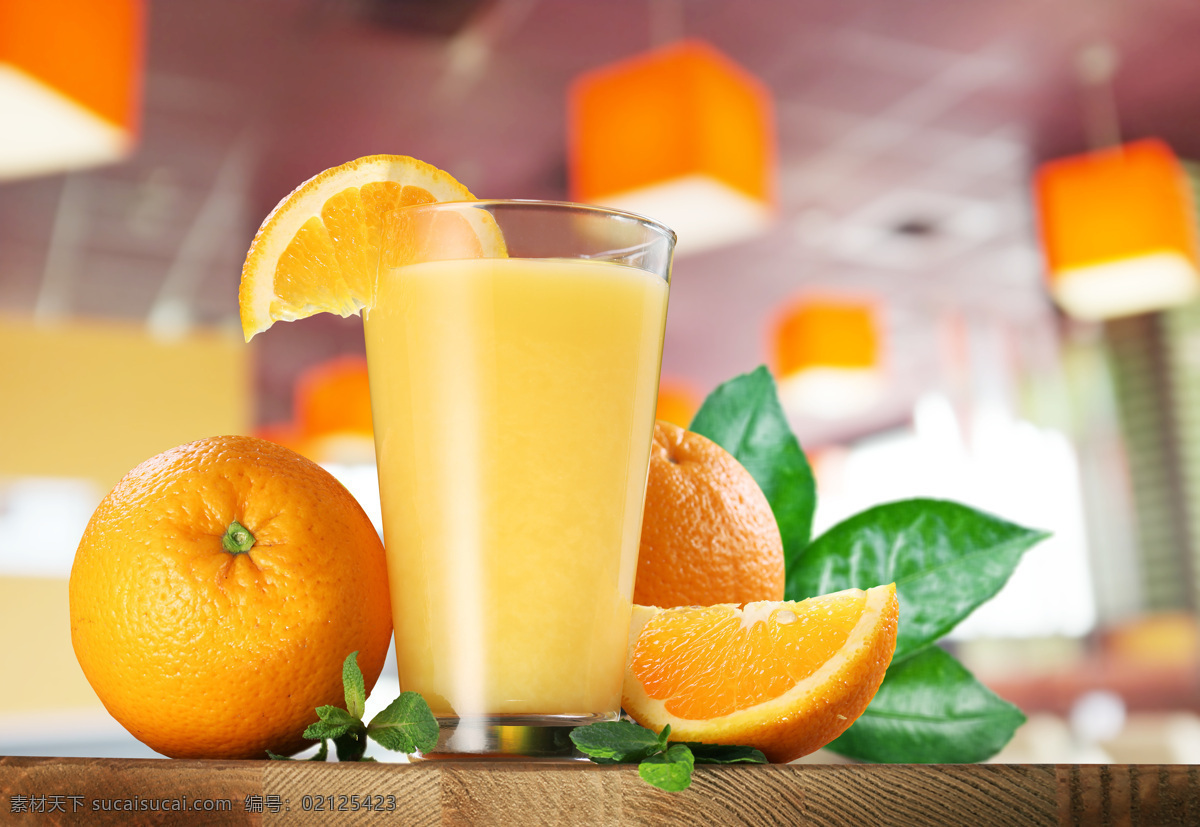 橙汁 果汁 鲜榨果汁 现榨果汁 水果 蔬菜汁 饮料 饮品 餐饮美食 饮料酒水