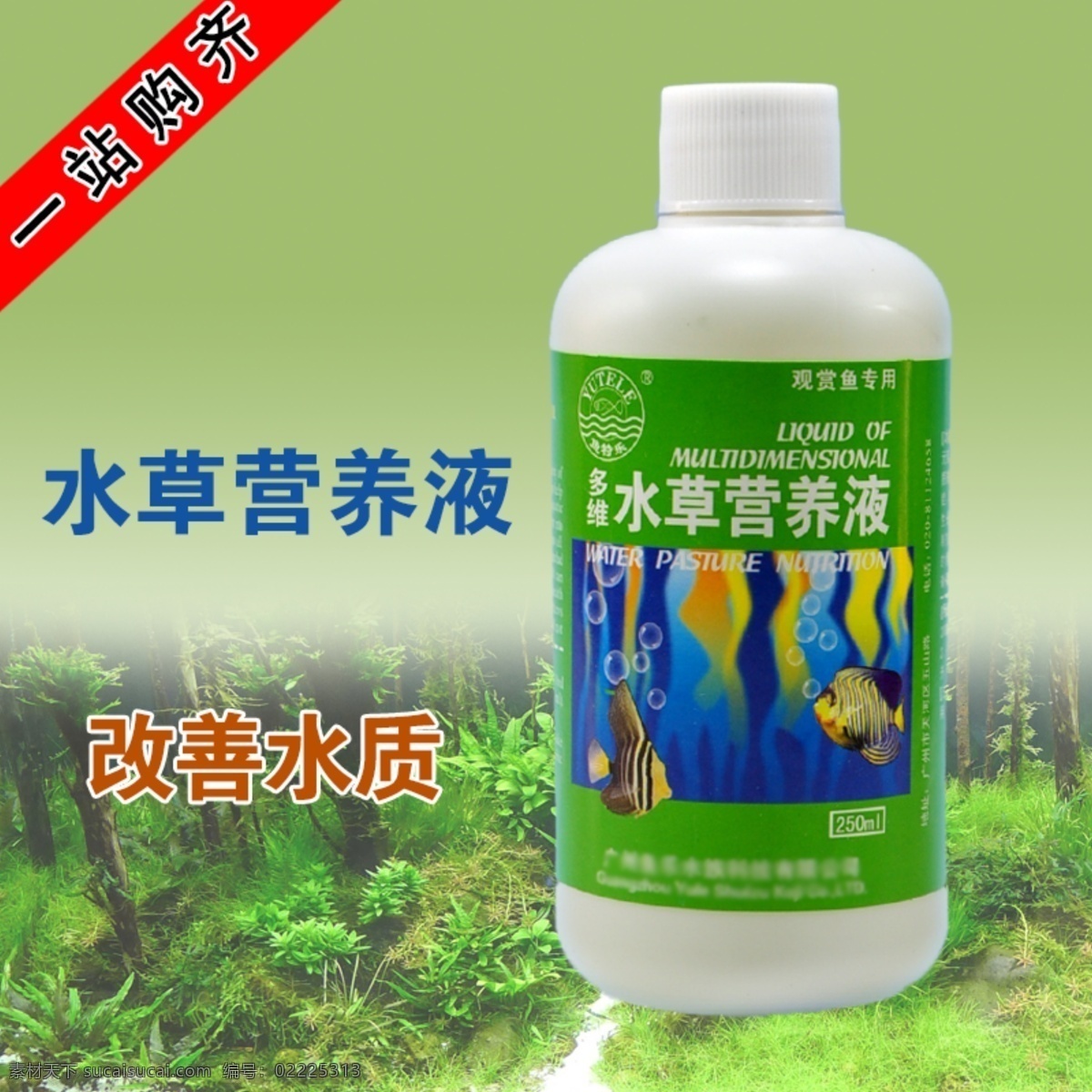 淘宝 水草 营养液 首 图 首图 淘宝首图 淘宝素材 淘宝主图 水草营养液 改善水质 原创设计 原创淘宝设计
