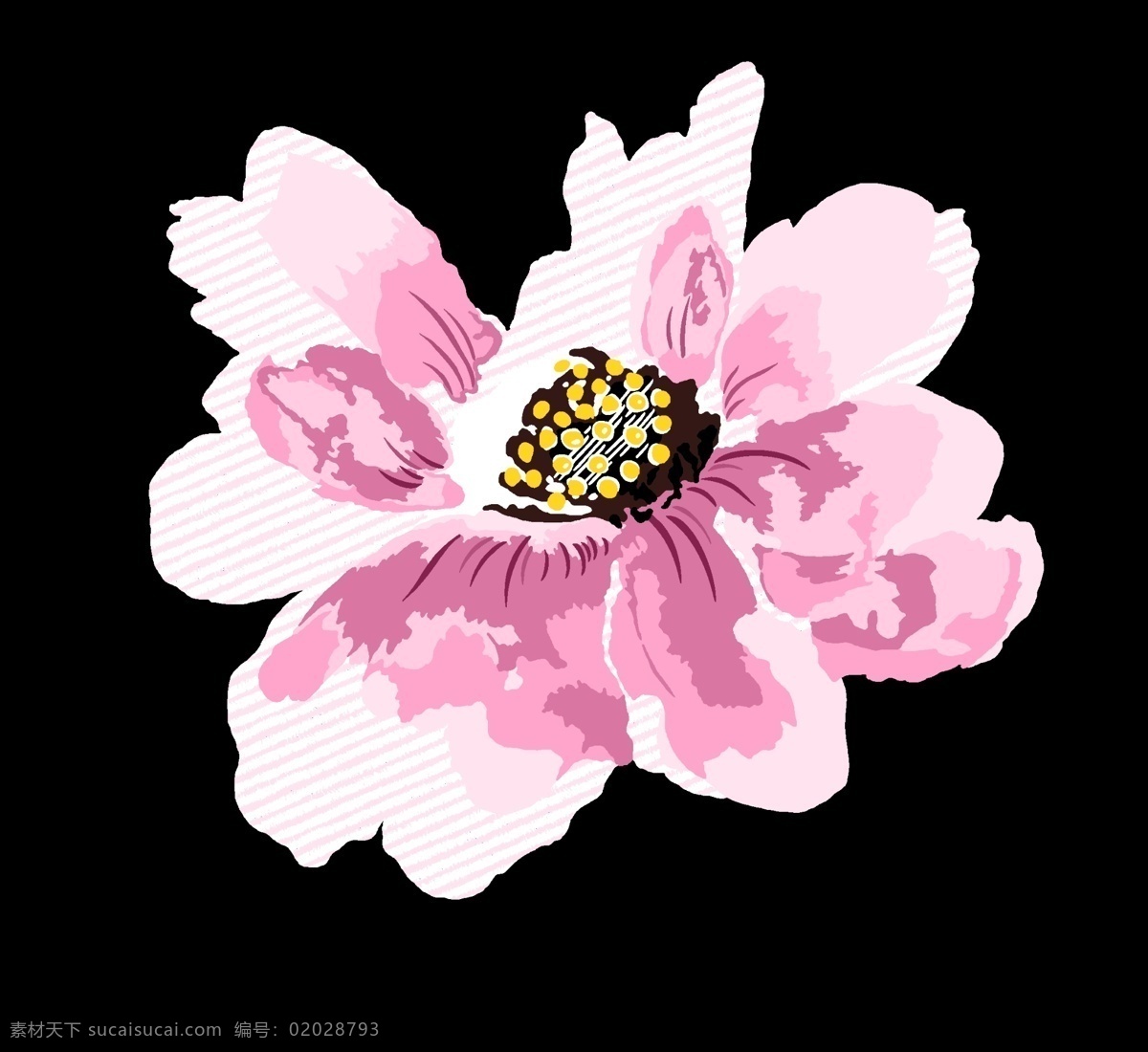 手绘花卉图片 抽象花 手绘花 水彩花卉 创意花卉 印花素材 高清 服装图案素材 家纺图案素材 花卉