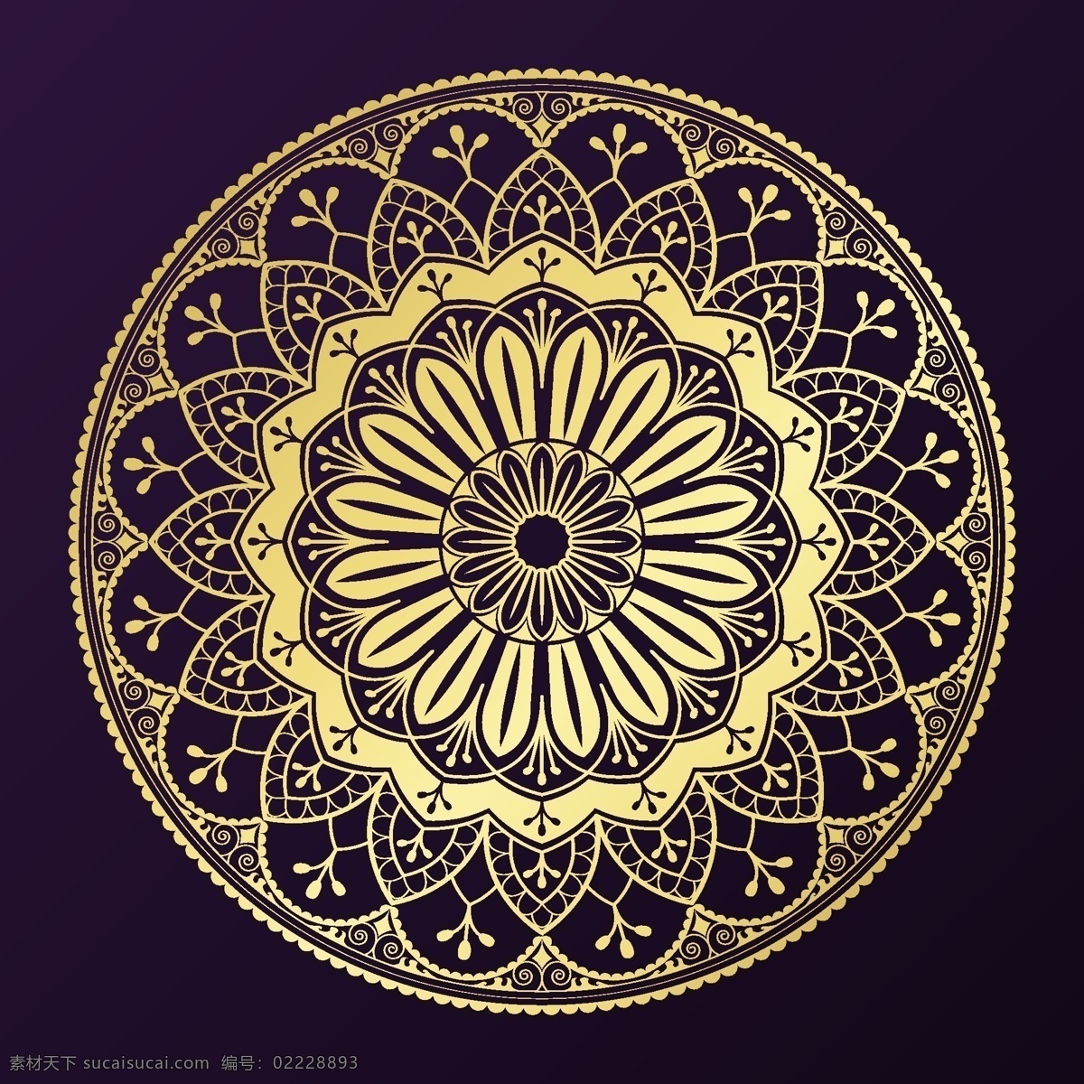 曼陀罗花纹 矢量圆花 曼荼罗 艺术背景 花边 华丽花纹 拼花 几何 圆 饰品 对称性 民族 华丽 装饰 拼花图案 花纹印花图案 底纹边框 花边花纹