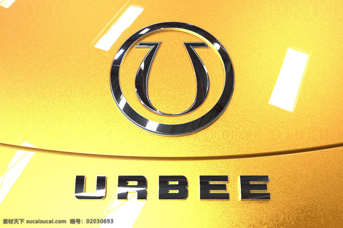 urbee 标志设计 3d模型素材 其他3d模型