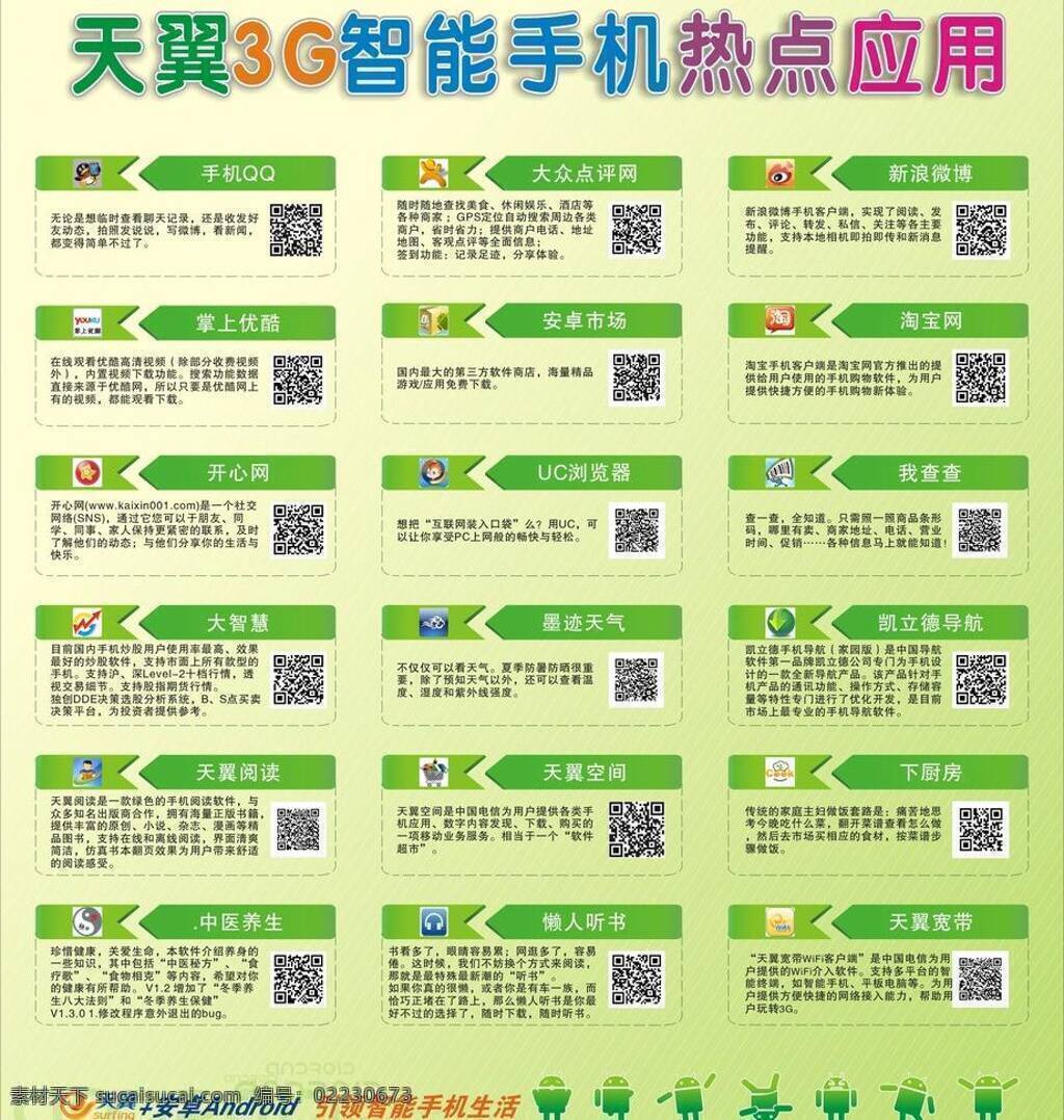 3g 电信 天翼 天翼3g 智能手机 中国电信 q 智能 手机 热点 应用 手机热点应用 热点应用 矢量 矢量图 现代科技