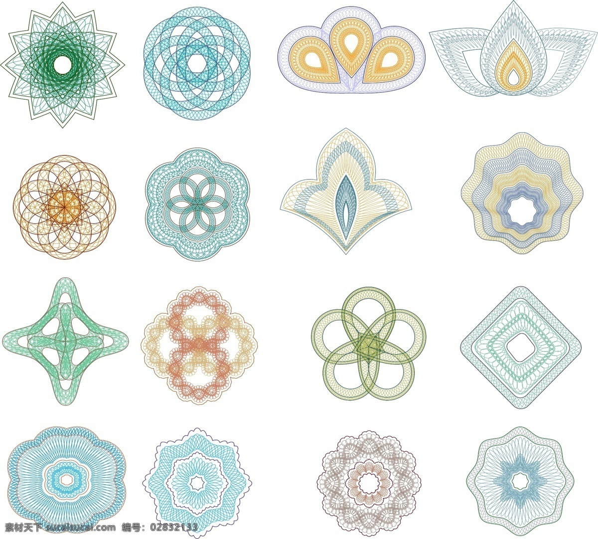 文凭 证书 防伪 花纹 毕业 票据 奖状 中心花纹 欧式 线条 古典 时尚 潮流 花边 手绘 装饰 矢量 主题 花纹花边 底纹边框