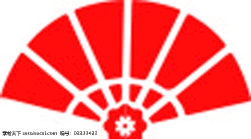 扇子 古风素材 c4d素材 中国风素材 折扇 常用海报素材